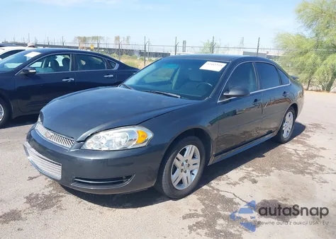 2012 Chevrolet Impala Lt z USA, uszkodzony, nr VIN 2G1WG5E30C1229883